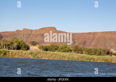 Argine del Fiume Orange, Sud Africa Foto Stock