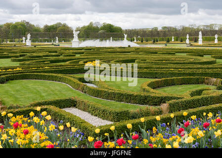 Giardini Herrenhäuser Foto Stock