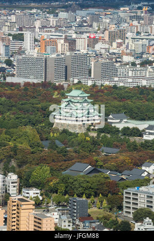 Giappone, città di Nagoya, Il Castello Nagoya Foto Stock