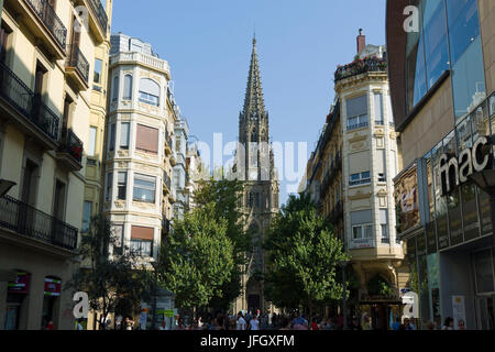 Cattedrale Buen Pastor, Donostia-San Sebastián, Gipuzkoa, le Province Basche, Spagna Foto Stock