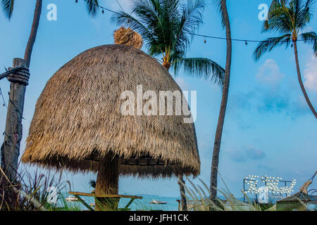 Bar in spiaggia, Spiaggia Bo Phut, isola di Ko Samui, Thailandia, Asia Foto Stock