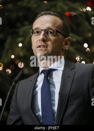 Umore di Natale presso il Ministero federale della Giustizia Foto Stock