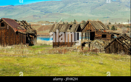 Gulick Homestead e agitatore indiano Chiesa - il da Foto Stock