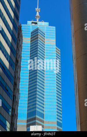 Hong Kong - 30 dic 2014. Edifici moderni nel centro cittadino di Hong Kong, Cina. Hong Kong è uno dei più popolari destinazioni nel mondo. Foto Stock