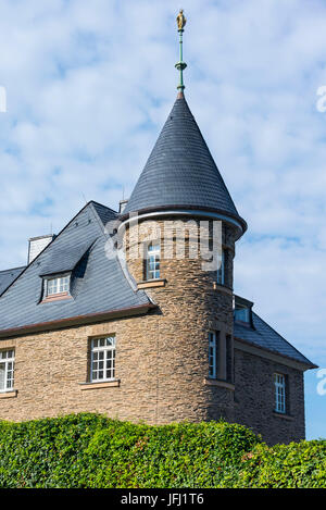 In Germania, in Renania Palatinato, distretto Trier-Saarburg, Morscheid, castello Marienlay, Foto Stock