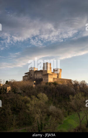 Castel Torrechiara - Parma, emilia Romagna-Italy Foto Stock