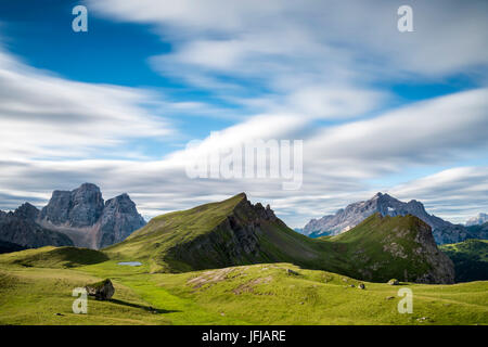 Mondeval, Dolomiti, Cortina d'Ampezzo, Veneto, Belluno, Italia Foto Stock