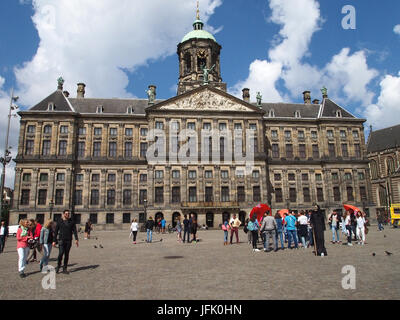 Amsterdam municipio / Palazzo Reale di Amsterdam in Piazza Dam Foto Stock