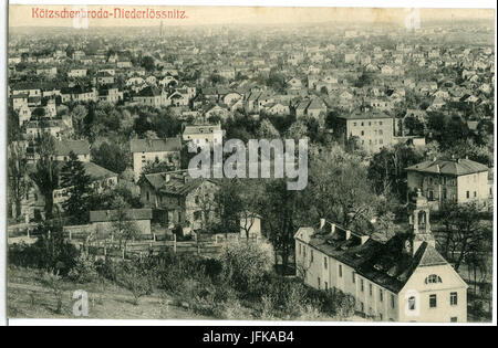 02829-Kötzschenbroda-1903-Niederlößnitz-Brück & Sohn Kunstverlag Foto Stock