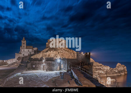 Golfo dei Poeti, Portovenere, provincia di La Spezia, Liguria, Italia, Europa Foto Stock