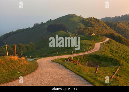 Garda Monte, Belluno Prealpi, Mel, Italia, Foto Stock