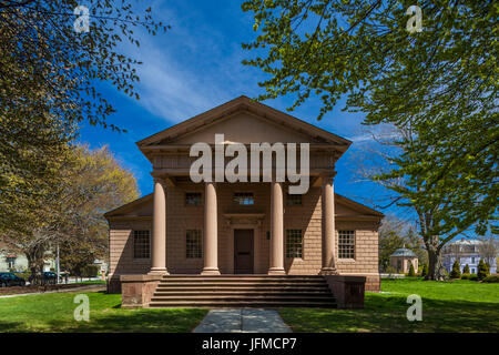 Stati Uniti d'America, Rhode Island, Newport, Redwood LIbrary e Athenaeum Foto Stock