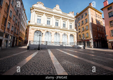 La città di Lione in Francia Foto Stock