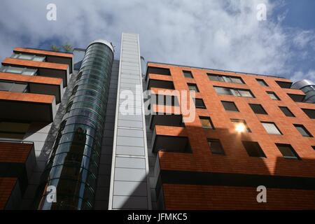 Impressioni dalla piazza Potsdam (Potsdamer Platz a Berlino dal 11 aprile 2017, Germania Foto Stock