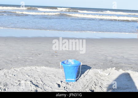 giornata in spiaggia Foto Stock