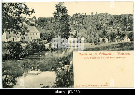 04818-Garsebach-1903-Garsebacher Schweiz-Brück & Sohn Kunstverlag Foto Stock