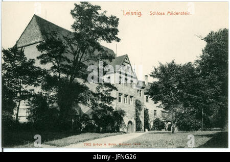 07962-Leisnig-1906-Schloß Mildenstein-Brück & Sohn Kunstverlag Foto Stock