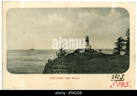 08195-Fort Canby, Washington-1906-Light House-Brück & Sohn Kunstverlag Foto Stock