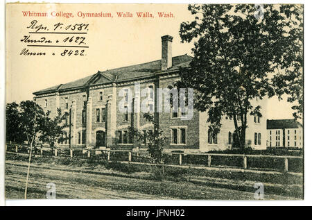 084 -Walla Walla-1906-Whitman College, Gymnasium-Brück & Sohn Kunstverlag Foto Stock