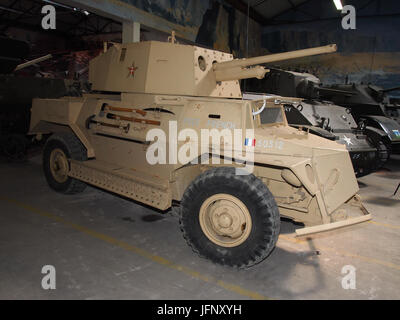 1943 Marmon Herrington SARC MkIV, furgoni blindati nel Musée des Blindés, Francia, pic-4 Foto Stock