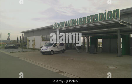 2011-10- Rödinghausen. Häcker Wiehenstadion Foto Stock