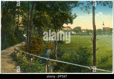 19967-Königsbrück-1915-Promenade-Brück & Sohn Kunstverlag Foto Stock