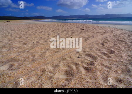 Bevande spiritose Bay,Cape Reinga,Nuova Zelanda Foto Stock