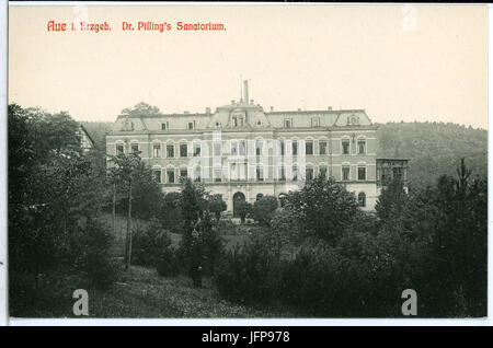 10806-Hartha-1909-Dr. Pillings - Sanatorium-Brück & Sohn Kunstverlag Foto Stock