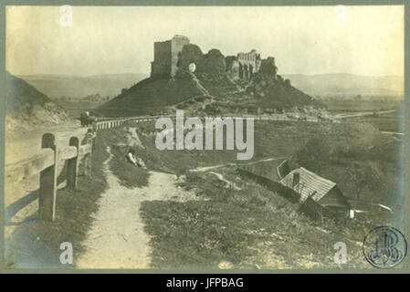 Adler - Ruina cetăţii Feldioara din jud. Braşov Foto Stock