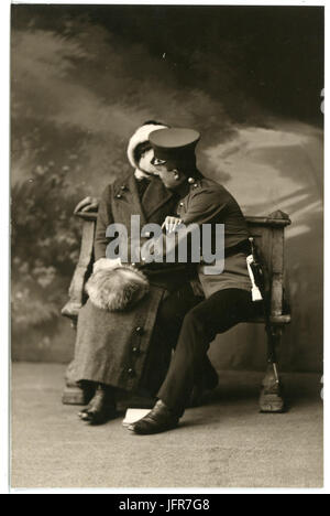 16075-Meißen-1913-Infanterie Gartenbank-Brück & Sohn Kunstverlag Foto Stock