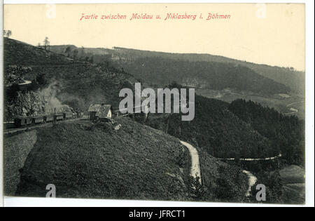 10529-Moldau-1908-Zwischen Moldau und Niklasberg-Brück & Sohn Kunstverlag Foto Stock