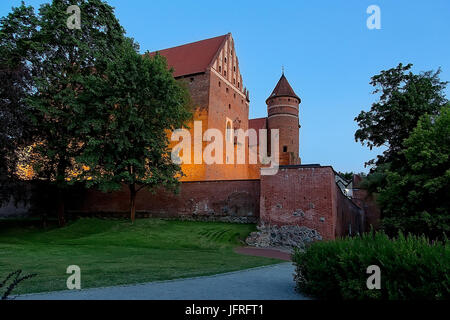 Castello di Olsztyn in Polonia Foto Stock