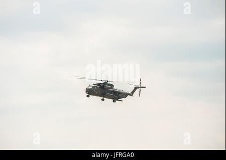 Militare tedesco elicottero Sikorsky CH-53 Foto Stock