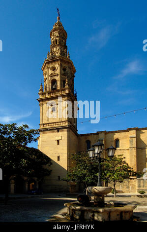 Chiesa, Briones, La Rioja ,Spagna, Foto Stock