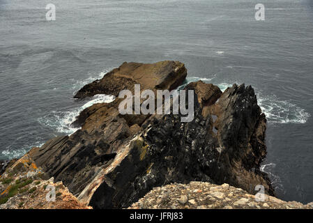 Mizen Head scogliere - contea di Cork - Irlanda Foto Stock