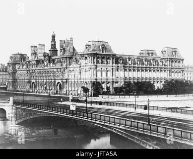 Édouard Baldus, Hotel de ville, ca. 1851-70 Foto Stock