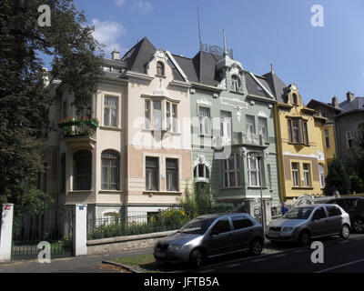 (TTO) Vila - Trojdům (Teplice) - Pod Doubravkou, čp. 1 0, 1 9, 1294 1 0, Teplice B 1 Foto Stock