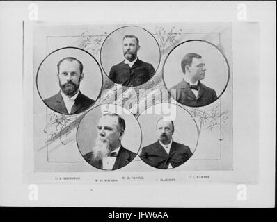 Annessione Commissione speciale a Washington 1893 28PP-36-1-00729 Foto Stock