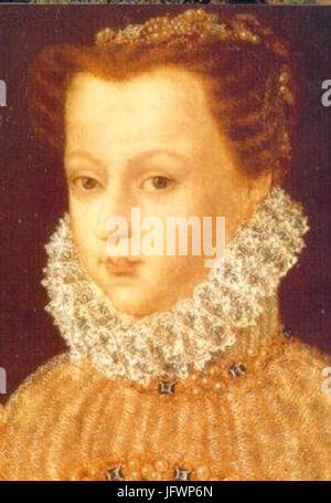 Caterina de' Medici bambino Foto Stock