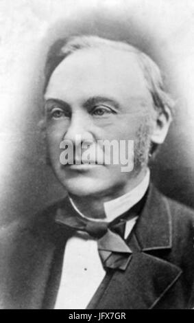 Banksjef Christian Frederik Stoud Platou 281824-188329 Foto Stock