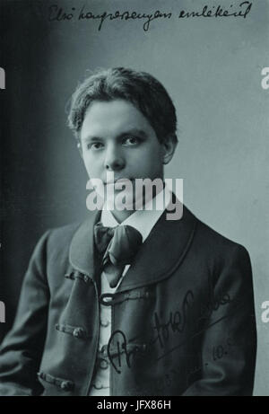 Bartók Béla 1903 Foto Stock