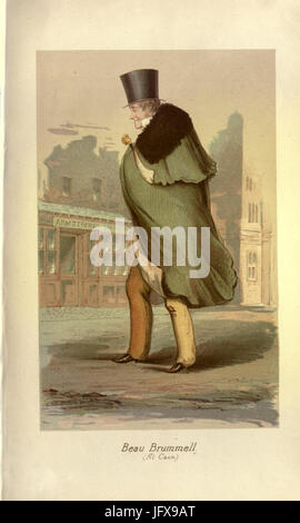 Beau Brummell âgé Foto Stock