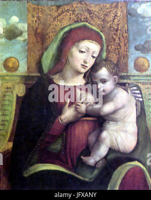 Bernardino Fasolo Madonna col Bambino Foto Stock