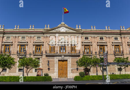 Capitana edificio generale presso la Piazza Tetuan a Valencia, Spagna Foto Stock