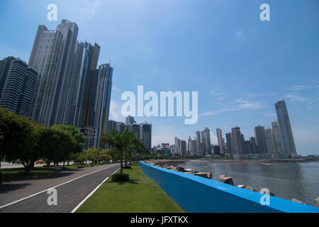 Edifici alti in Panama City, Panama Foto Stock