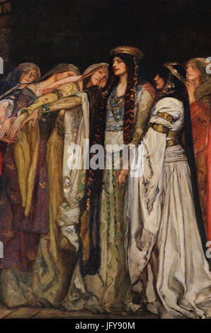 Edwin Austin Abbey 281852-191129-l Foto Stock