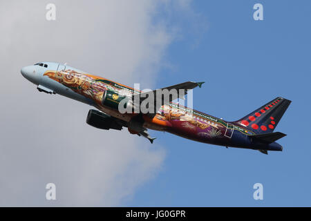 BRUSSELS AIRLINES A320 Foto Stock