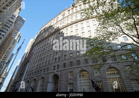 Curve anteriore di 26 Broadway New York City USA Foto Stock