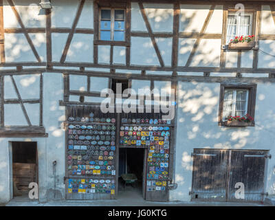 Foto del villaggio di Rüdlingen Foto Stock