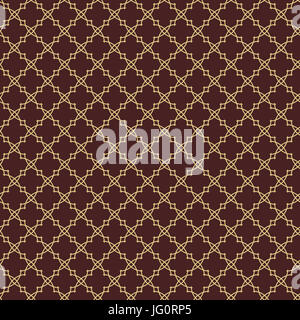 Seamless Pattern in stile arabo Foto Stock